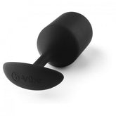 B-VIBE - SNUG ANAL PLUG 4 BLACK